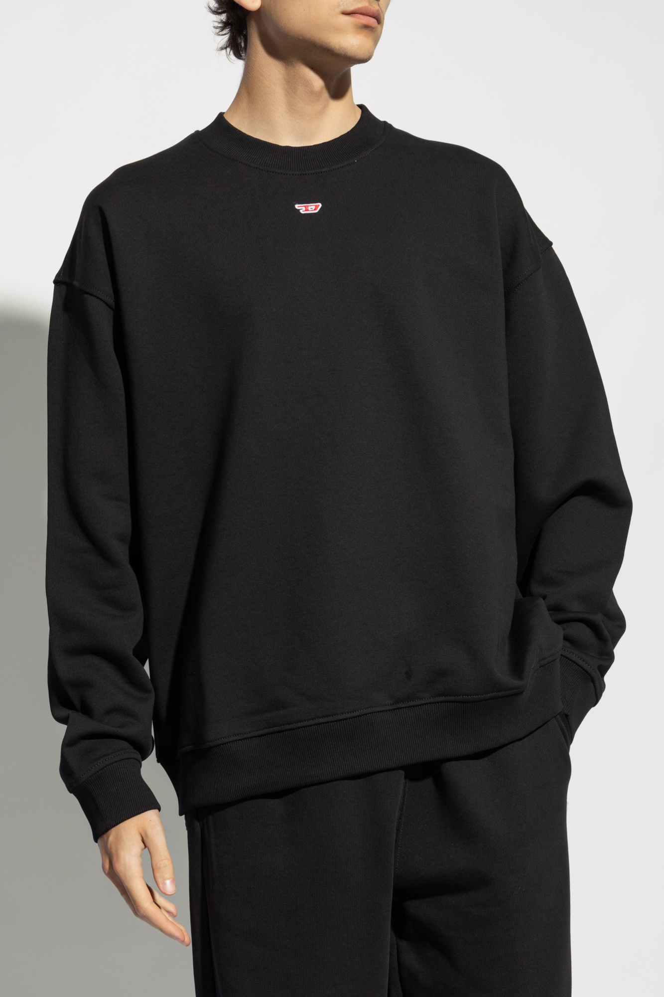 Black Sweatshirt with 'S-BOXT-D' logo Diesel - Vitkac GB